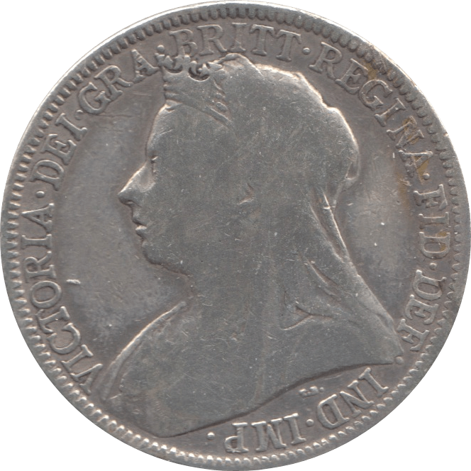 1901 FLORIN ( FINE ) 1 - Florin - Cambridgeshire Coins