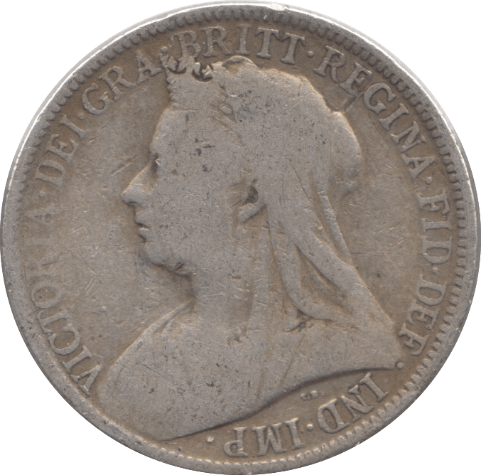 1901 FLORIN ( FINE ) 8 - Florin - Cambridgeshire Coins