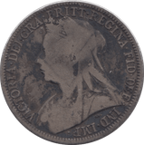 1901 FLORIN ( FINE ) 8 - Florin - Cambridgeshire Coins