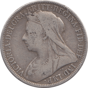 1901 FLORIN ( FINE ) - FLORIN - Cambridgeshire Coins