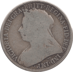 1901 FLORIN ( NF ) - FLORIN - Cambridgeshire Coins