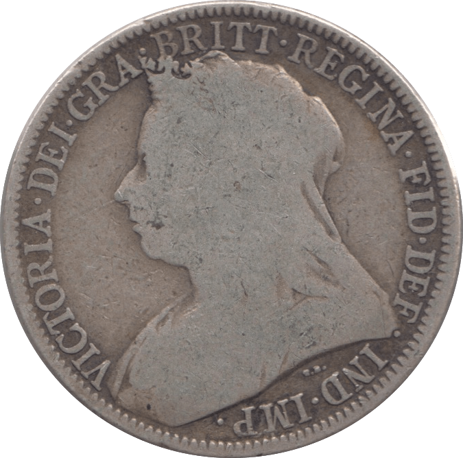 1901 FLORIN ( NF ) - FLORIN - Cambridgeshire Coins