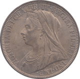 1901 FLORIN ( UNC ) 4 - Florin - Cambridgeshire Coins