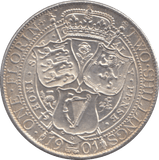 1901 FLORIN ( UNC ) - Florin - Cambridgeshire Coins