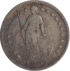 1901 FRANCE ONE FRANC - WORLD COINS - Cambridgeshire Coins