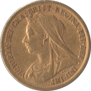 1901 GOLD HALF SOVEREIGN ( EF ) - Half Sovereign - Cambridgeshire Coins