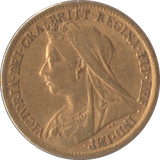 1901 GOLD HALF SOVEREIGN ( EF ) - Half Sovereign - Cambridgeshire Coins