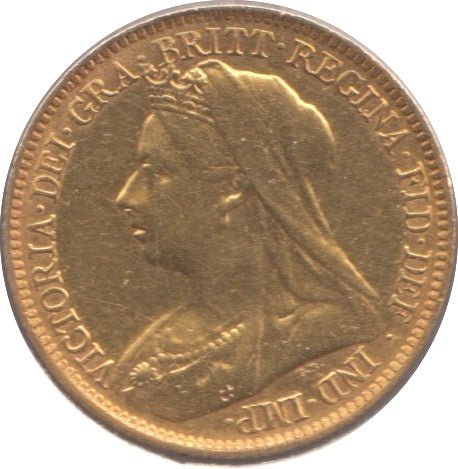 1901 GOLD HALF SOVEREIGN - Half Sovereign - Cambridgeshire Coins