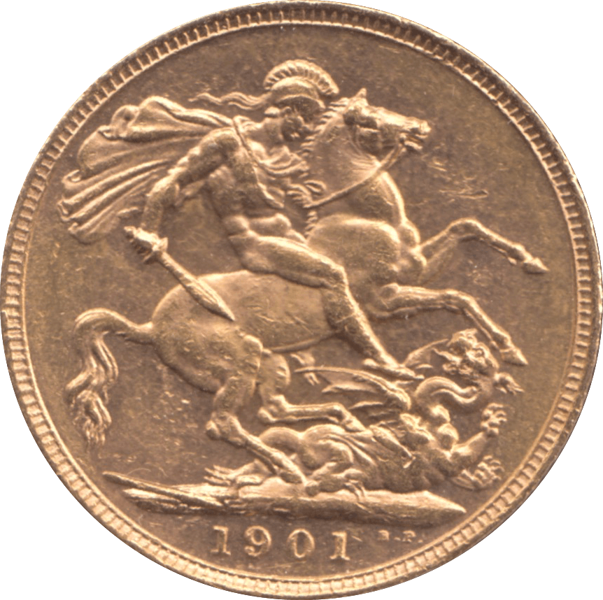 1901 GOLD SOVEREIGN ( AUNC ) - Sovereign - Cambridgeshire Coins