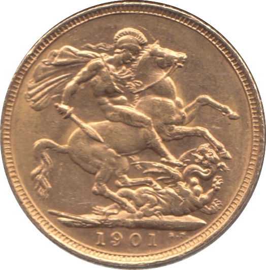 1901 GOLD SOVEREIGN ( EF ) MELBOURNE MINT - Sovereign - Cambridgeshire Coins