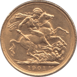 1901 GOLD SOVEREIGN ( EF ) MELBOURNE MINT - Sovereign - Cambridgeshire Coins