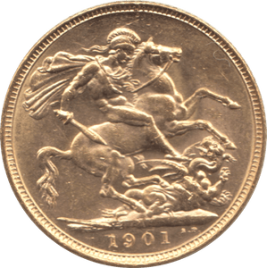 1901 GOLD SOVEREIGN ( UNC ) - Sovereign - Cambridgeshire Coins