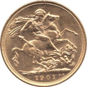 1901 GOLD SOVEREIGN ( UNC ) - Sovereign - Cambridgeshire Coins