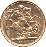 1901 GOLD SOVEREIGN ( UNC ) - Sovereign - Cambridgeshire Coins