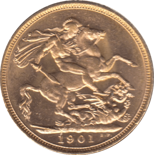 1901 GOLD SOVEREIGN ( UNC ) - Sovereign - Cambridgeshire Coins
