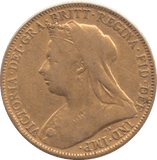 1901 GOLD SOVEREIGN ( VF ) - Sovereign - Cambridgeshire Coins