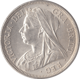 1901 HALFCROWN ( BU ) - Halfcrown - Cambridgeshire Coins