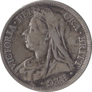 1901 HALFCROWN ( FINE ) - HALFCROWNS - Cambridgeshire Coins