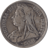 1901 HALFCROWN ( FINE ) - HALFCROWNS - Cambridgeshire Coins