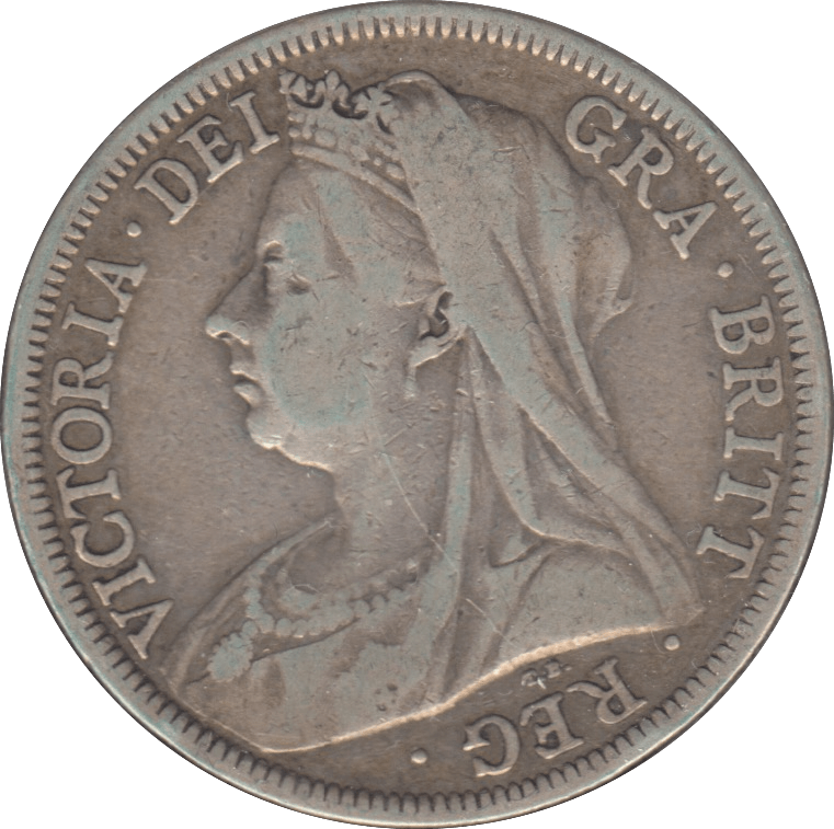 1901 HALFCROWN ( GF ) 7 - Halfcrown - Cambridgeshire Coins