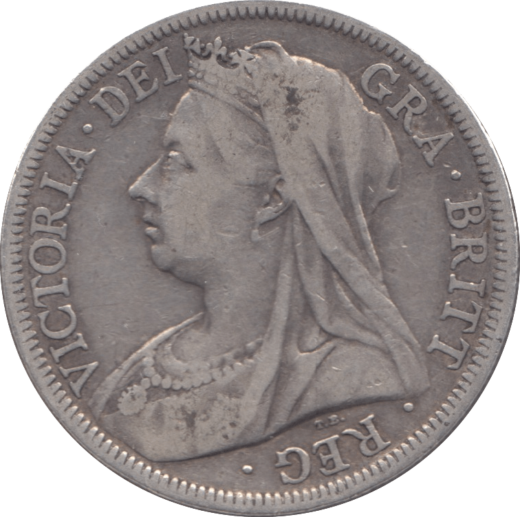 1901 HALFCROWN ( GF ) - HALFCROWN - Cambridgeshire Coins