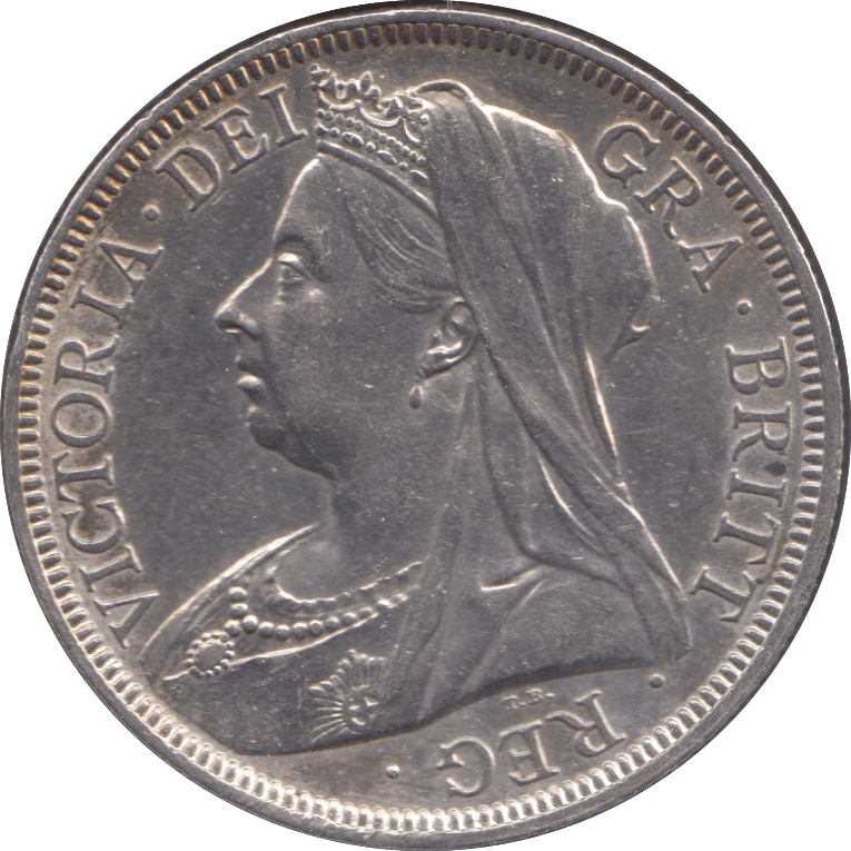 1901 HALFCROWN ( GVF ) 30 - Halfcrown - Cambridgeshire Coins
