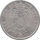 1901 HALFCROWN ( NF ) - HALFCROWN - Cambridgeshire Coins