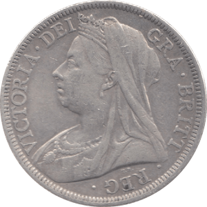 1901 HALFCROWN ( VF ) 6 - Halfcrown - Cambridgeshire Coins