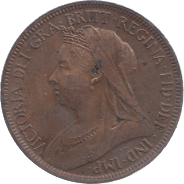 1901 HALFPENNY ( AUNC ) 23 - Halfpenny - Cambridgeshire Coins