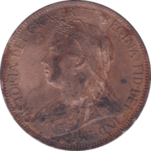 1901 HALFPENNY ( EF ) - Halfpenny - Cambridgeshire Coins