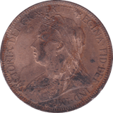1901 HALFPENNY ( EF ) - Halfpenny - Cambridgeshire Coins
