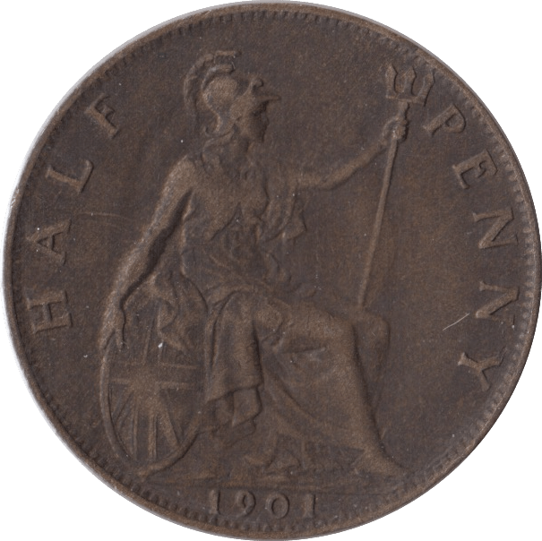 1901 HALFPENNY ( GF ) - Halfpenny - Cambridgeshire Coins