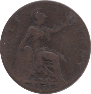 1901 HALFPENNY ( NF ) 23 - Halfpenny - Cambridgeshire Coins