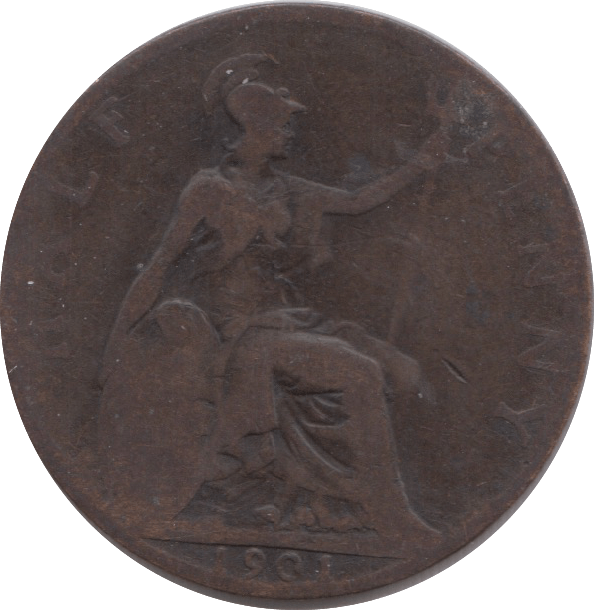 1901 HALFPENNY ( NF ) 23 - Halfpenny - Cambridgeshire Coins