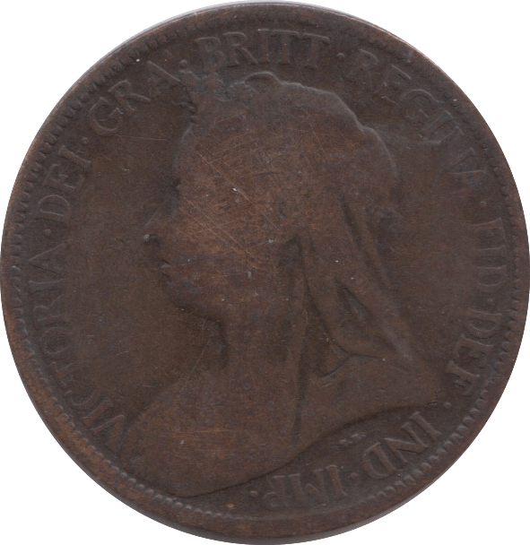 1901 HALFPENNY ( NF ) 23 - Halfpenny - Cambridgeshire Coins