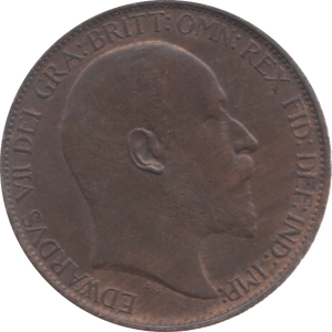 1901 HALFPENNY ( VF ) - Halfpenny - Cambridgeshire Coins