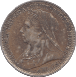 1901 MAUNDY FOURPENCE ( AUNC ) - Maundy Coins - Cambridgeshire Coins