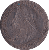 1901 MAUNDY ONE PENNY ( UNC ) - Maundy Coins - Cambridgeshire Coins