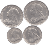 1901 MAUNDY SET VICTORIA - Maundy Set - Cambridgeshire Coins