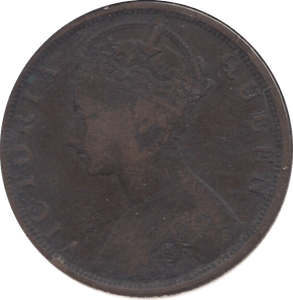 1901 ONE CENT HONG KONG - WORLD COINS - Cambridgeshire Coins