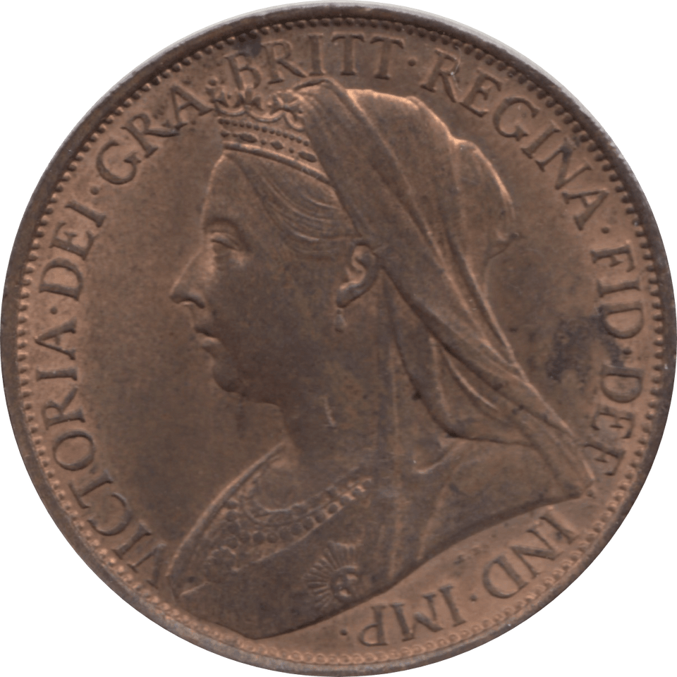 1901 PENNY 1 ( AUNC ) 22 - Penny - Cambridgeshire Coins