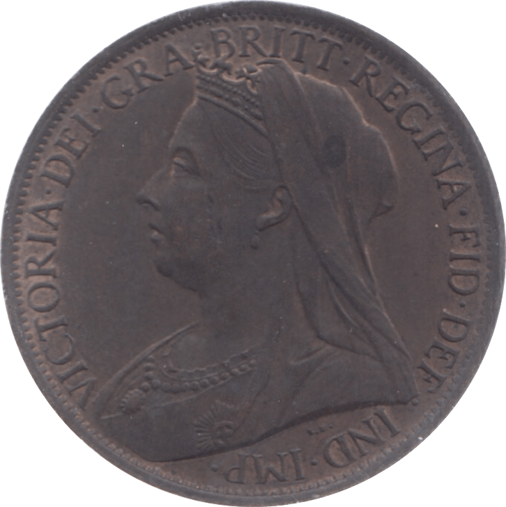 1901 PENNY ( AUNC ) 5 - Penny - Cambridgeshire Coins