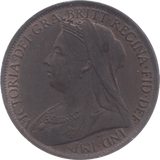 1901 PENNY ( AUNC ) 5 - Penny - Cambridgeshire Coins