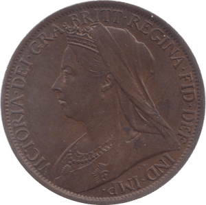 1901 PENNY ( AUNC ) 7 - Penny - Cambridgeshire Coins