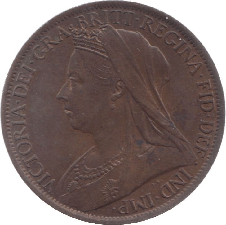 1901 PENNY ( AUNC ) 7 - Penny - Cambridgeshire Coins