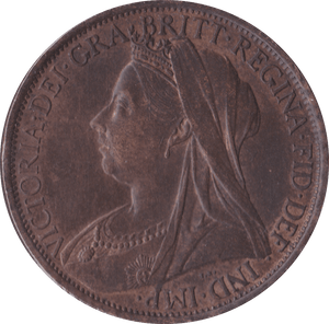 1901 PENNY ( AUNC ) B - Penny - Cambridgeshire Coins