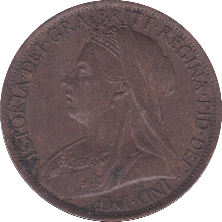 1901 PENNY ( AUNC ) - Penny - Cambridgeshire Coins