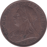 1901 PENNY ( AUNC ) - Penny - Cambridgeshire Coins
