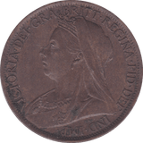 1901 PENNY ( AUNC ) - Penny - Cambridgeshire Coins
