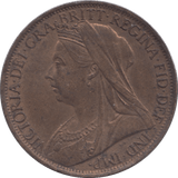 1901 PENNY ( AUNC ) - Penny - Cambridgeshire Coins